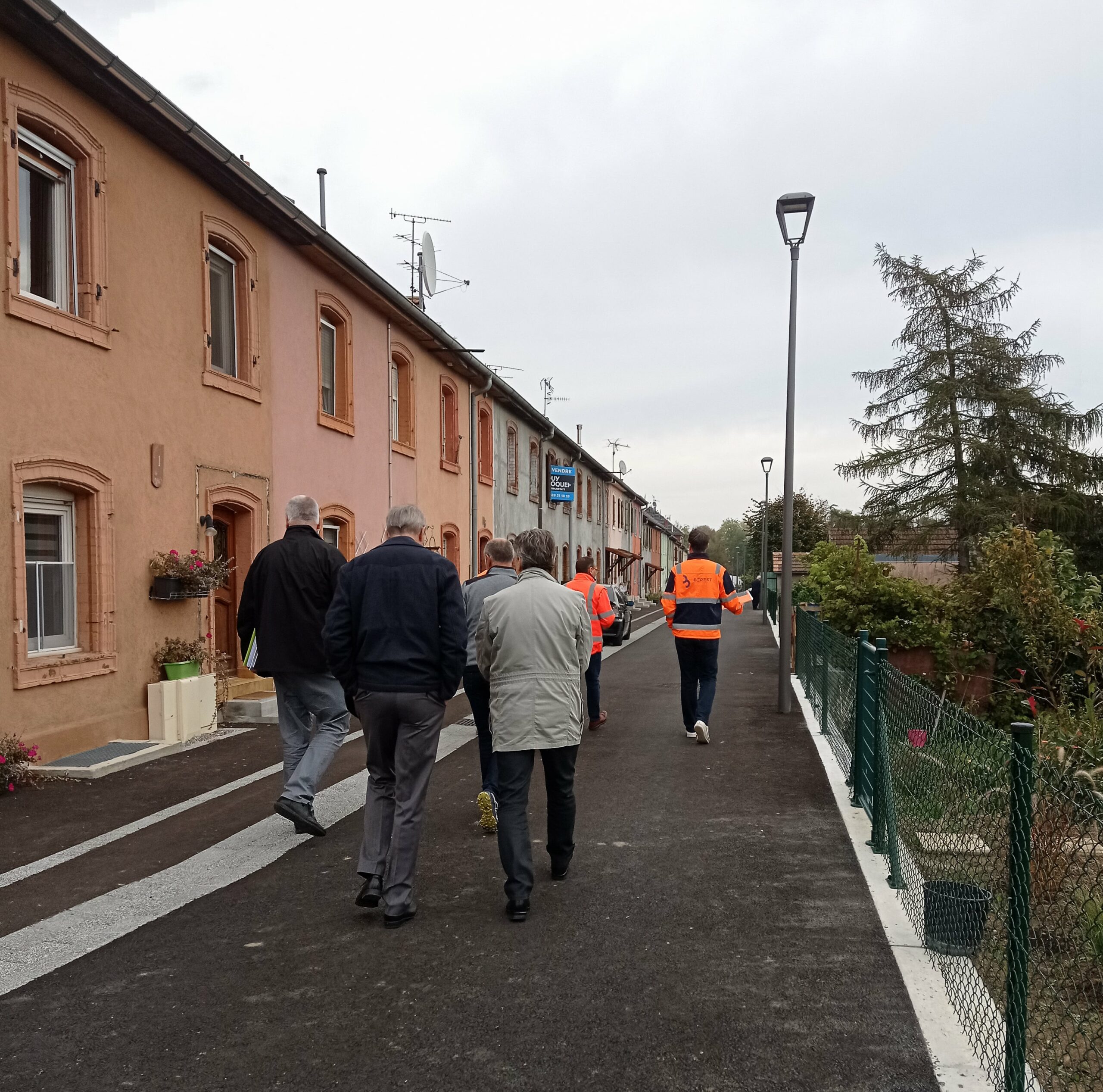 Réception de travaux à Wolfersdorf
