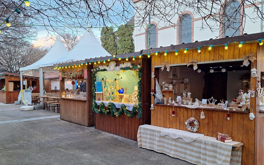 Le Marché de la Saint Nicolas de Sierentz engagé Gaz Vert